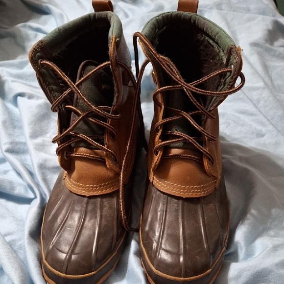 Sporto Brown and Tan Men\'s Boots